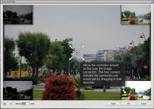 Auto Smart Tone združuje samodejno in ročno korekcijo fotografij.