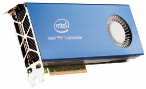 Intelov odgovor na GPGPU je na kartico spraviti čim več Xeonov, lahko tudi nekaj deset. 