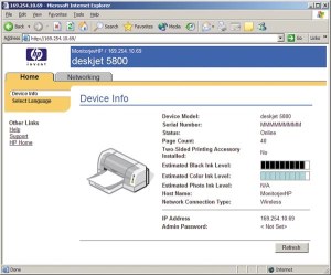 HP Deskjet 5860