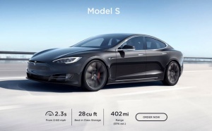 Tesla Model S s podaljšanim dometom do 650 kilometrov