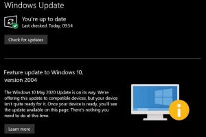 Microsoft zadržuje nadgradnjo Windows 10