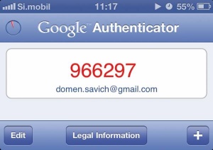 Google Authenticator pomaga pri varovanju dostopa do računov z generiranjem gesel za enkratno uporabo.