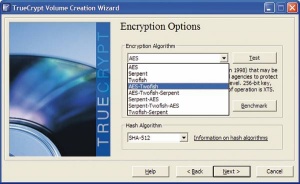 S programom TrueCrypt bomo zaščitili tudi podatke na disku.