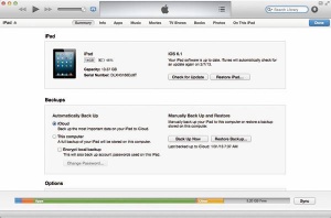 Upravljanje na program iTunes priključenih mobilnih naprav je med drugim ozaljšano s prikazom stanja njihove baterije.