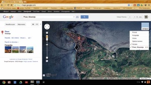 V prenosniku najdemo tudi Googlove zemljevide. Aplikacije Google Earth za zdaj še ni, čeprav so razvijalci že pred časom zagotovili, da se ukvarjajo s tem.
