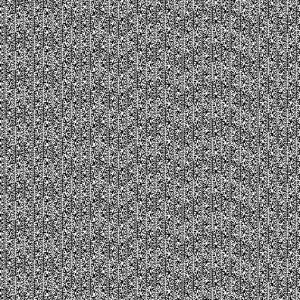 Človeško oko je izurjeno za zaznavanje vzorcev, zato vizualizacija naključnih števil hitro pokaže periodične vzorce. Levo: naključna števila z random.org, desno: števila iz algoritma v Windows.