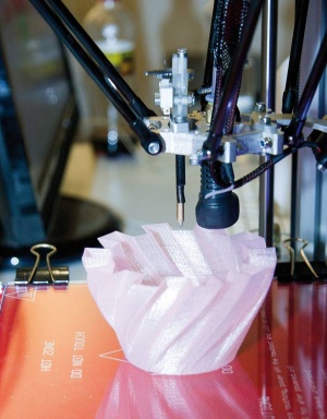 3D tiskalnika iz domačih logov
