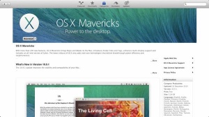 OS X Mavericks je mogoče dobiti zgolj na tržnici Mac App Store.