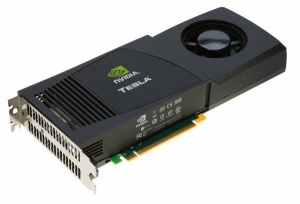 Nekatere grafične kartice Nvidia Tesla sploh nimajo priklopa za monitor, ker so namenjene izključno za GPGPU.