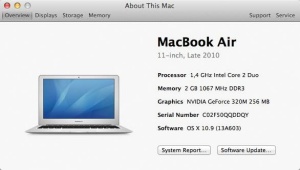 Med podrobnejšimi informacijami v oknu About this Mac najdemo tudi podatke o vgrajenem pomnilniku RAM. Ob strojnih nadgradnjah je dobro pokukati v dotični del operacijskega sistema OS X.