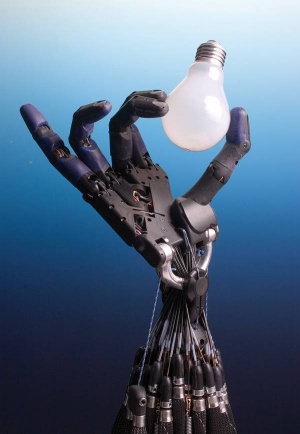 Raziskovalna petprsta robotska roka