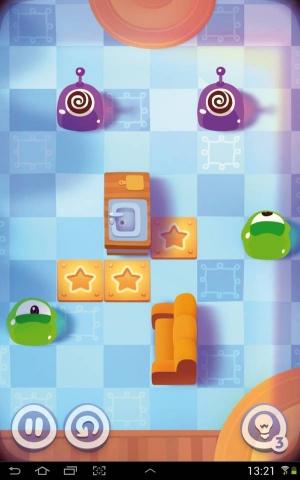 Živopisna miselna igra Pudding Monsters nam podobno kot predhodnica istih avtorjev (Cut the Rope) prijetno kravžlja možgančke.