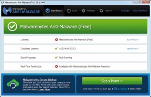 Malwarebytes Anti-Malware velja za enega najboljših brezplačnih programov za odstranjevanje škodljivih kod.