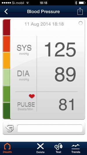 iHealthov izdelek je digitalni nadomestek običajnih merilnikov pritiska.