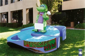 Microsoftova potegavščina je po zaslugi iznajdljivih zaposlenih v družbi Netscape naredila veliko reklamo obema podjetjema.