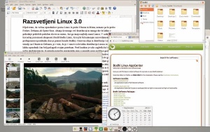 Razsvetljeni Linux ima svetel, prilagodljiv in hiter vmesnik.