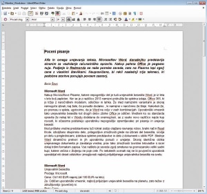 LibreOffice uspešno gradi lastno zgodbo na temeljih brezplačne staroste, paketa OpenOffice.org.