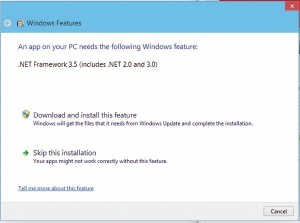 Windows 10 precej bolj izrecno obvešča uporabnika o spremembah, ki jih bo opravil v sistemu.