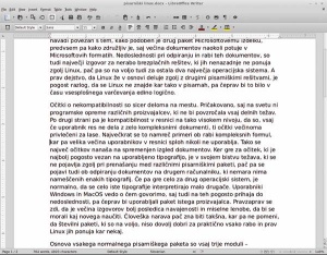 Dologčasno dober je LibreOffice