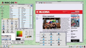 Le šest megabajtov zaseda zdaj že zgodovinski RISC OS.