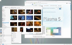 Plasma 5 na novem KDE bo oblikovana moderno minimalistično.
