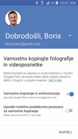 Fotografije in video posnetke najlažje varujemo z aplikacijo Google Photos.