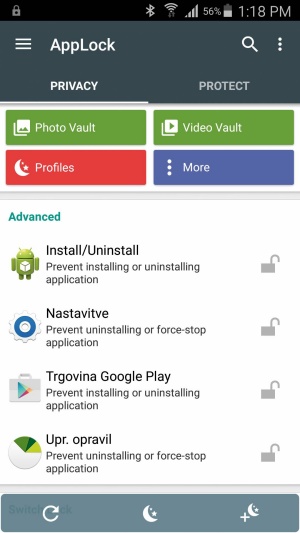 AppLock je nadvse učinkovita zaščita, ki nameščene aplikacije in podatke v telefonu obleče v neprebojna oblačila.