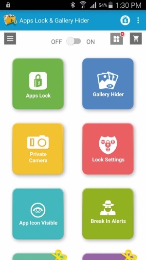 Aplikacija Apps Lock and Gallery Hider se med drugim osredotoči na zaklepanje datotek v galeriji.