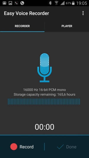 Široko usmerjena aplikacija Easy Voice Recorder poleg snemanja klicev poskrbi za snemanje sestankov, predavanj, osebnih zaznamkov in drugih pomembnejših dogodkov.