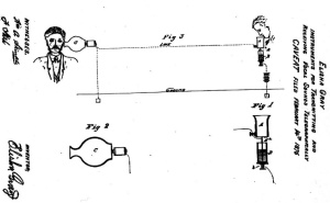 Grayeva napoved patenta za telefon