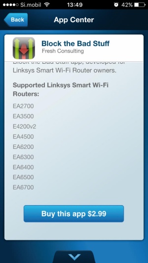 Linksys ponuja tudi nekaj dodatkov tretjih razvijalcev, od tega tudi nekaj plačljivih.
