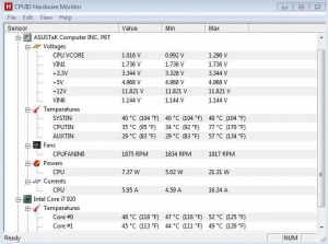 Če naš računalnik zaradi glasnosti ventilatorjev spominja na reaktivno letalo, se zelo verjetno pregreva – s programom Hardware monitor preverimo temperature procesorja, grafične kartice, včasih tudi diskov.