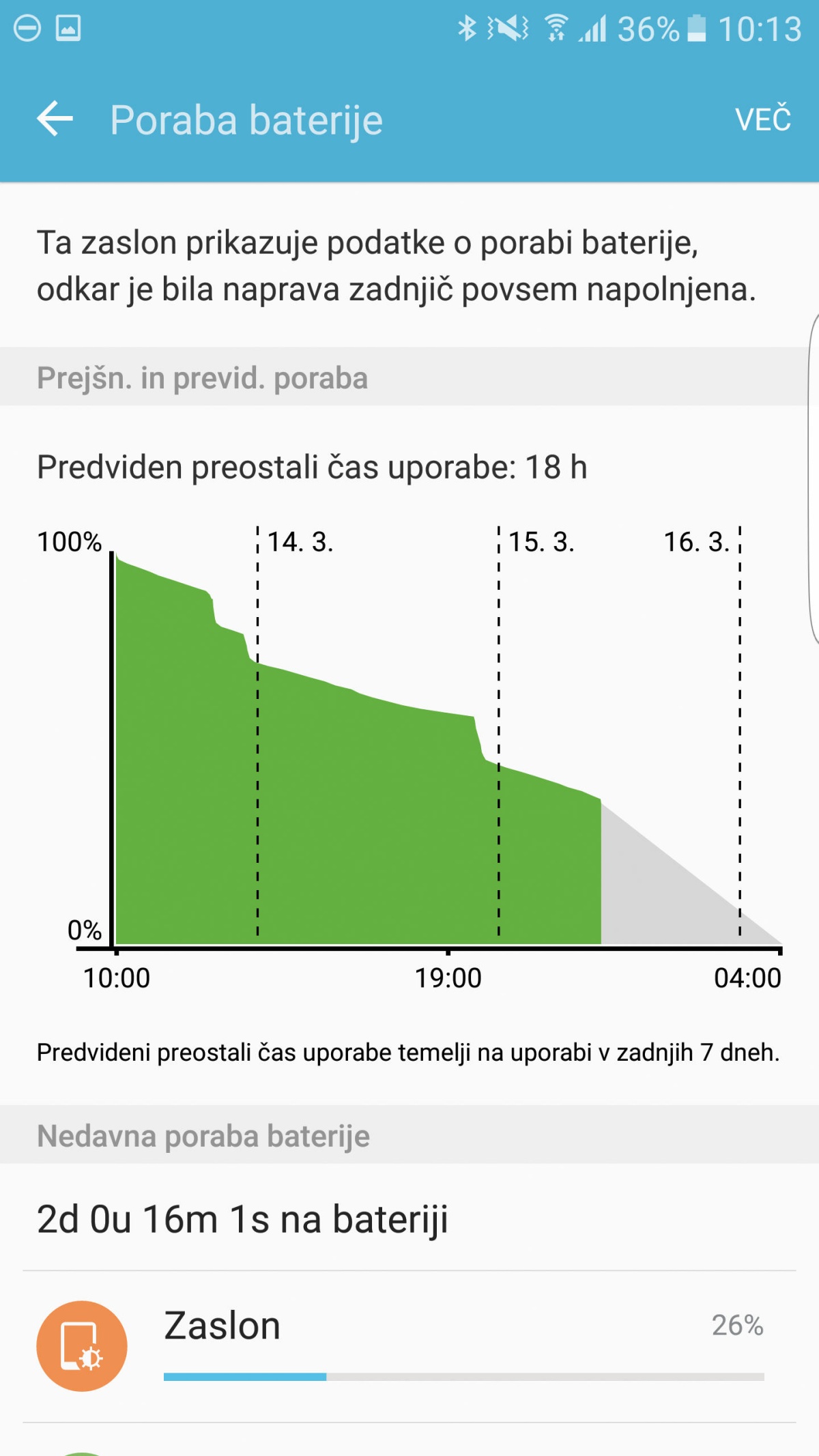 Vgrajena baterija omogoča za današnje čase izredno avtonomijo. Še posebej pri večjem modelu S7 Edge.