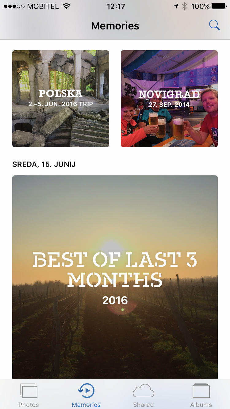 Nova možnost v pregledovalniku fotografij nam prikaže spomine, podobno kot že nekaj časa počne Google Photos. 