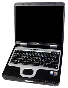HP Compaq nc8000 in HP Compaq nw8000