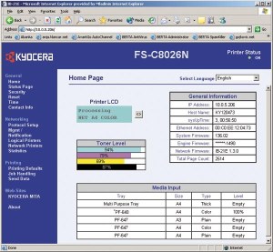 Kyocera Mita FS-C8026N