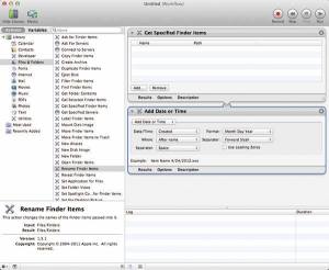 Automator in AppleScript