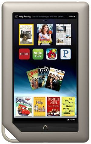 Nook Tablet in Nook Touch