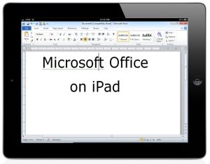 Microsoft Office prihaja na iPad?