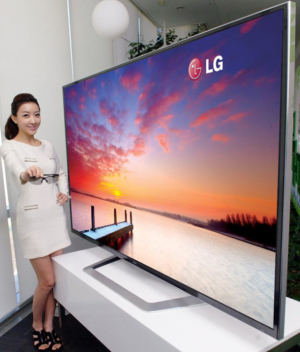 LG prikazuje 4K televizorje