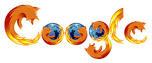 Firefox med dvema ognjema