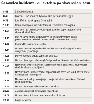 Za pol dneva je obstal internet
