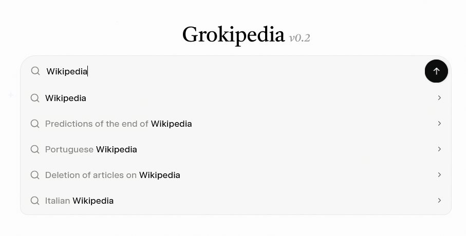 Grokipedia ponuja članke o koncu Wikipedije in brisanju člankov.