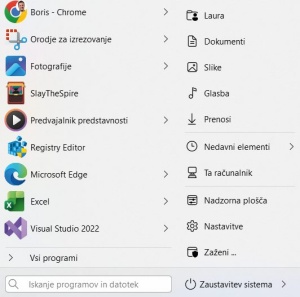 Programi za osebna Okna