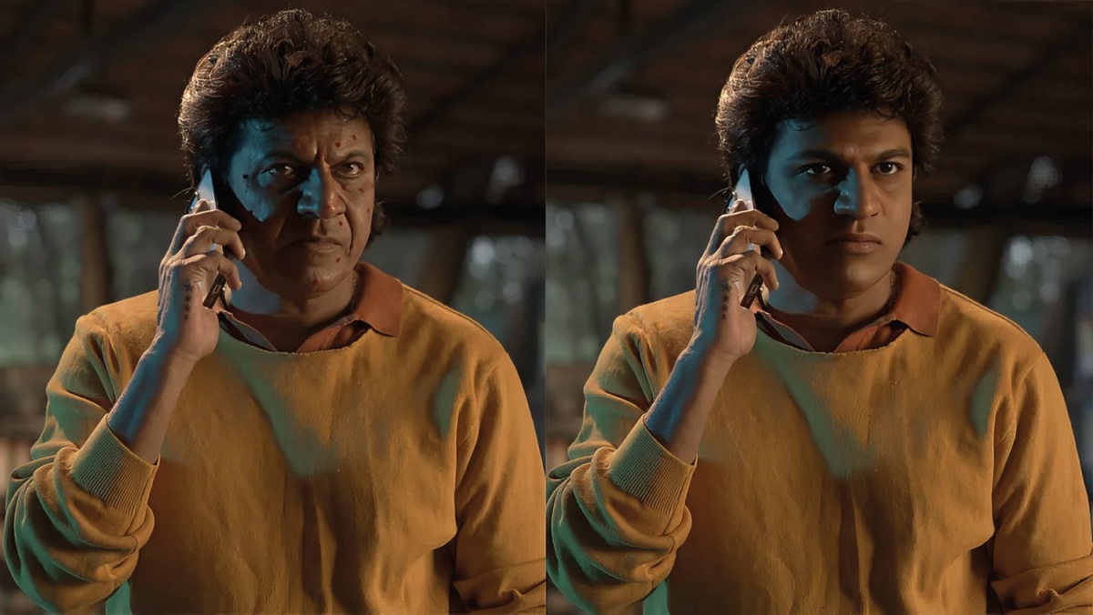 Shiva Rajkumar je bil star 61 let, v filmu Duh (2023) pa so ga pomladili z umetno inteligenco.