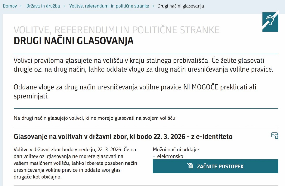 Zakaj še vedno ne volimo po internetu