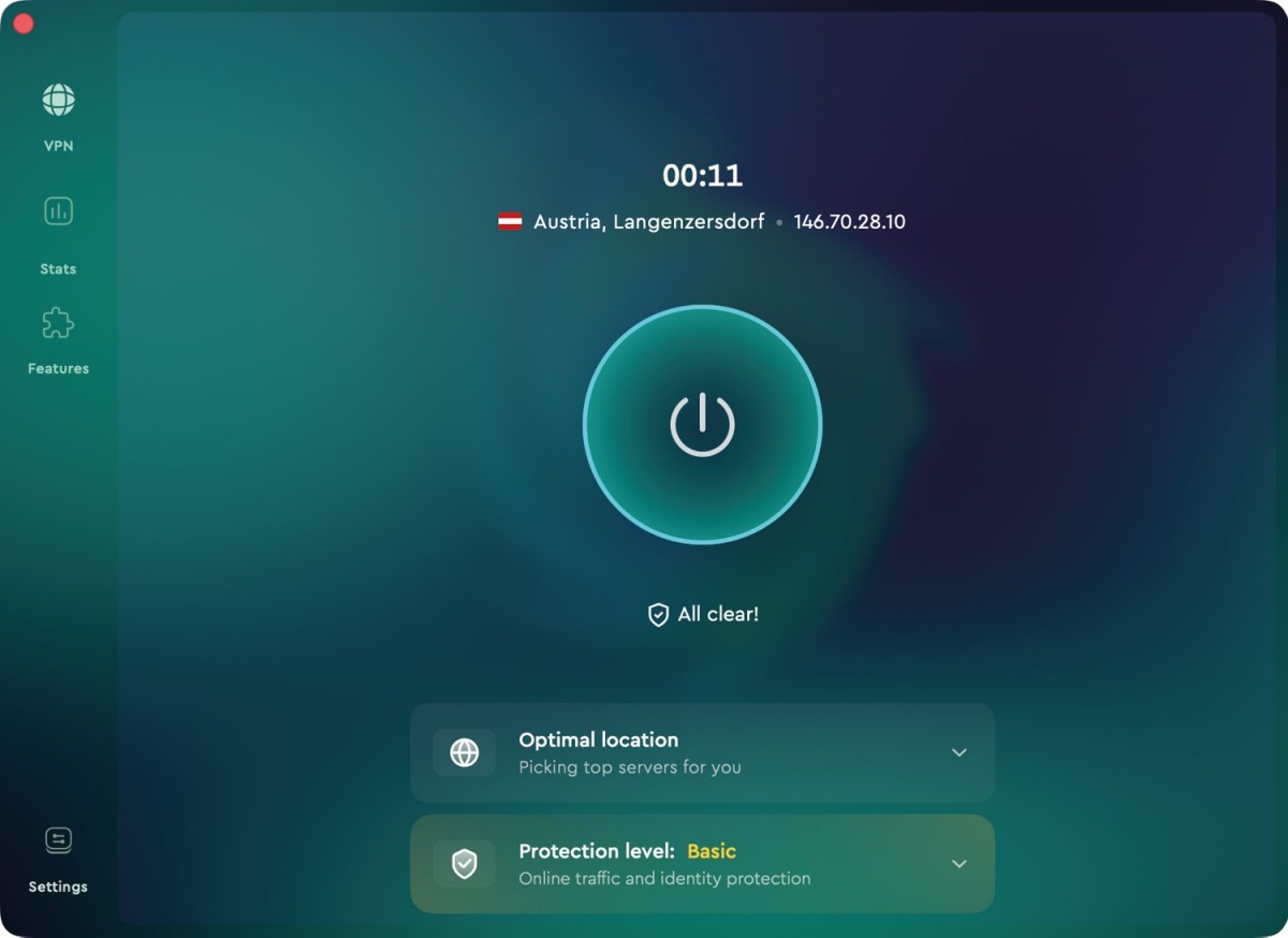 VPN skrije našo lokacijo in prepreči ponudniku interneta, da bi vedel, katere vsebine pregledujemo.