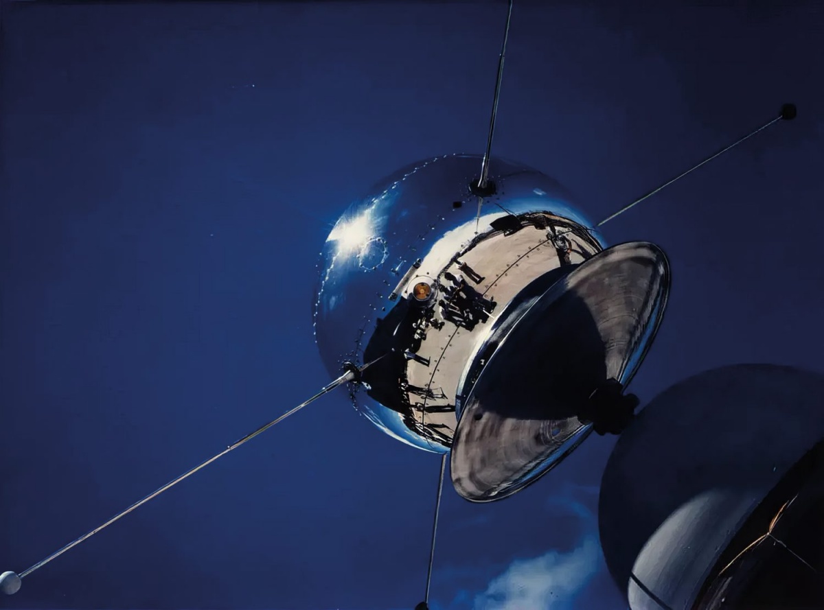 Vanguard 1 je najstarejši satelit v orbiti. Slika: Nasa