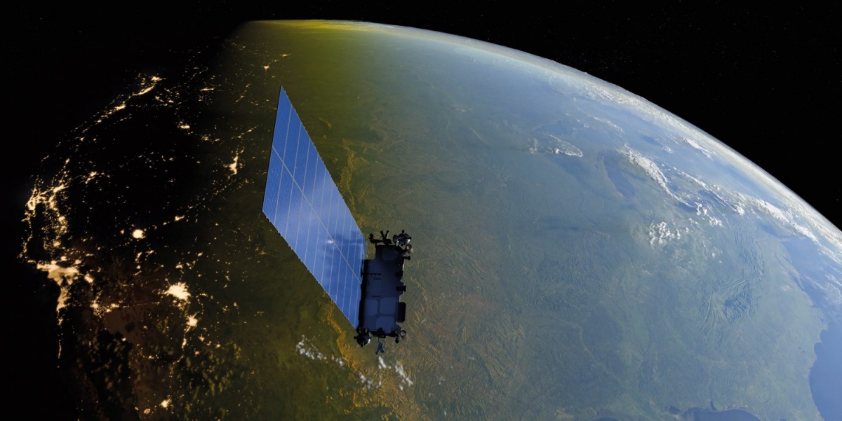 V vesolju je trenutno največ satelitov Starlink. Slika: Wikideas1