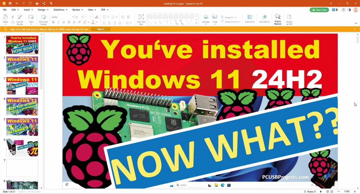 MobiSlides, nadomestek za Microsoft PowerPoint.